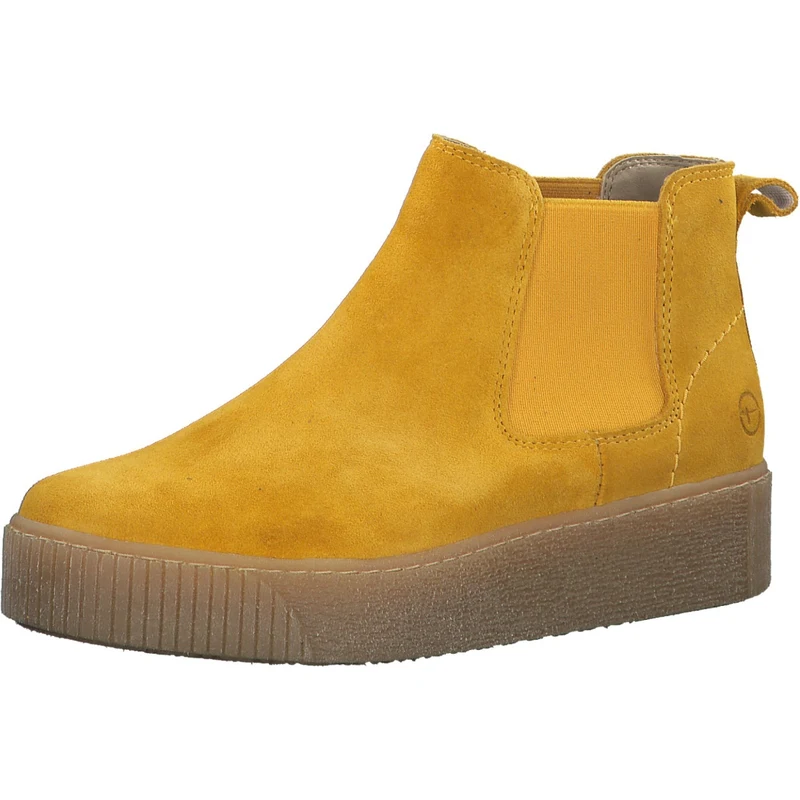 Dámské žluté kotníkové boty TAMARIS 25813-25-627 žlutá W0 1-1-25813-25  SAFFRON 627 H/W0 - GLAMI.cz