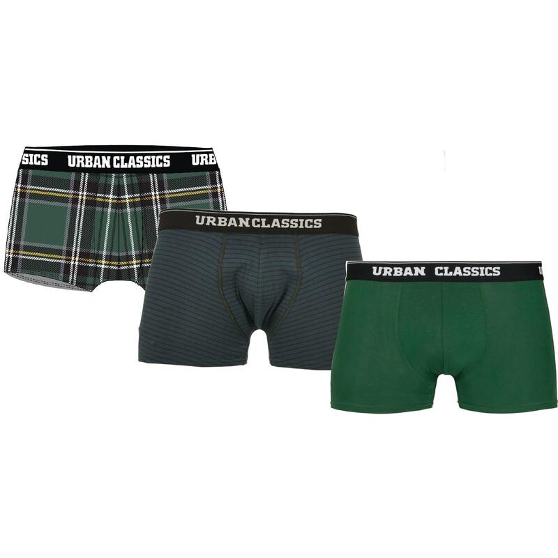 UC Men Pánské boxerky Urban Classics Plaid