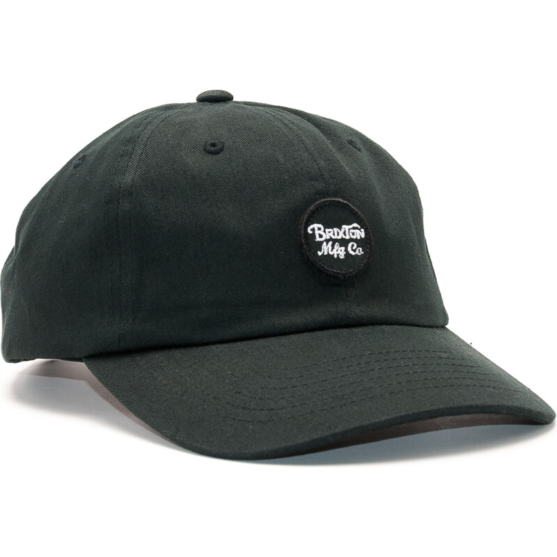 Kšiltovka BRIXTON Wheeler Low Profile Cap Black Strapback