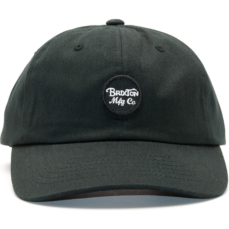 Kšiltovka BRIXTON Wheeler Low Profile Cap Black Strapback