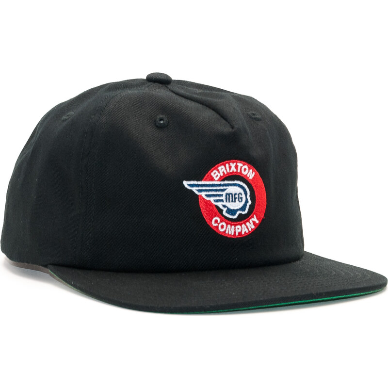 Kšiltovka BRIXTON Mercury Black Snapback