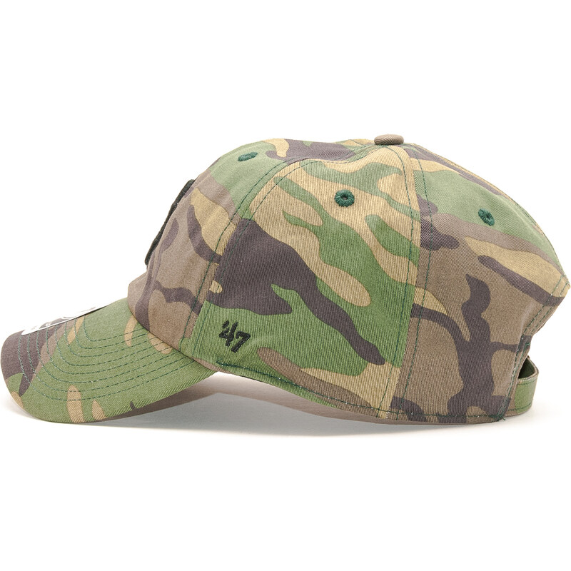 Kšiltovka 47 Brand Boston Red Sox Clean Up Unwashed Camo Strapback