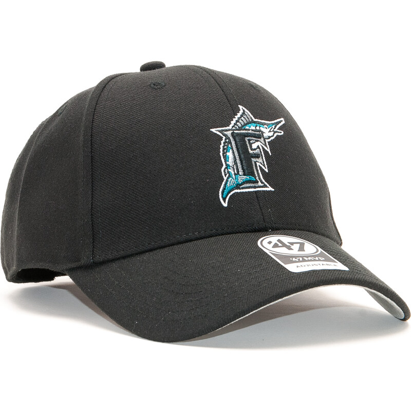 Kšiltovka 47 Brand Miami Marlins Cooperstown Black Strapback