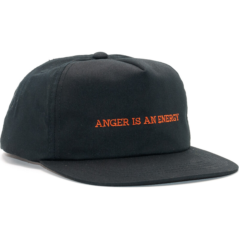 Kšiltovka Pleasures Anger Hat Black Snapback