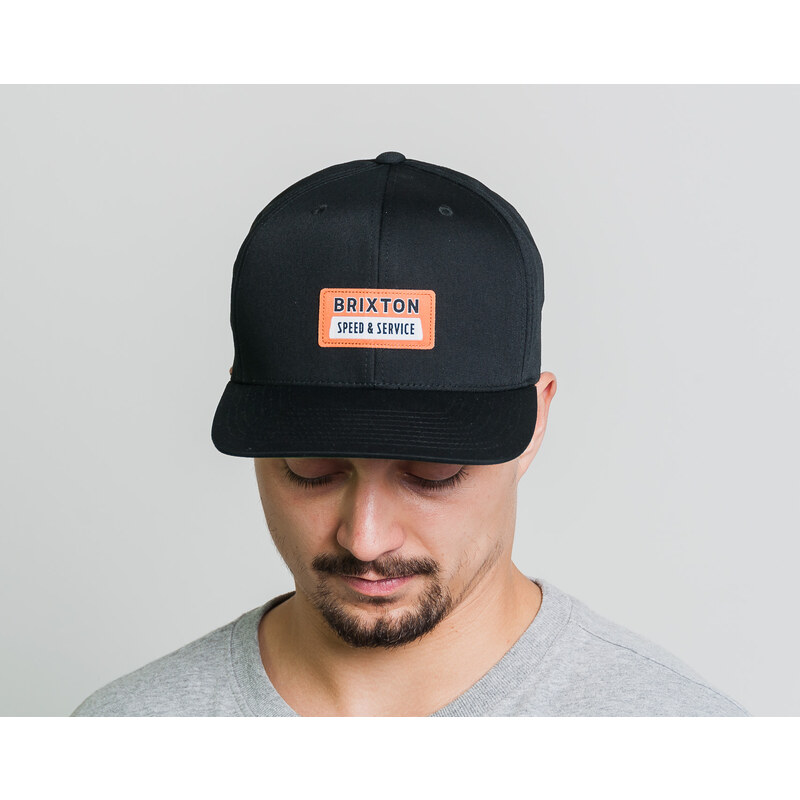 Kšiltovka BRIXTON Portage Mp Black Snapback