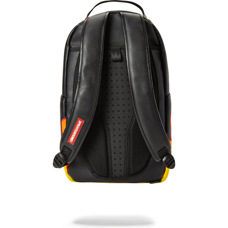 Sprayground Batoh Cream Backpack oranžovočerný objem 20,7L