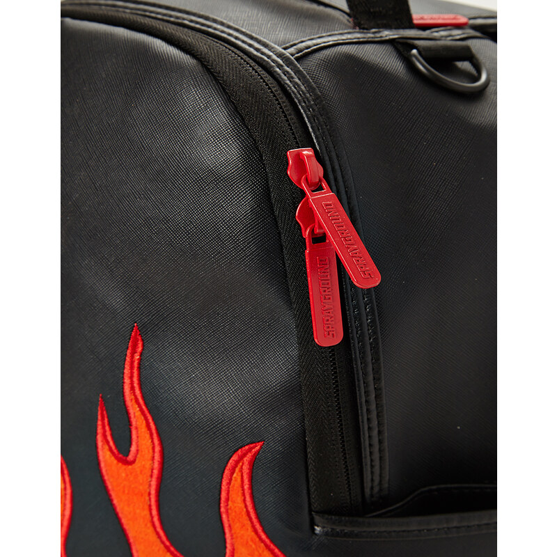 Sprayground Batoh Cream Backpack oranžovočerný objem 20,7L
