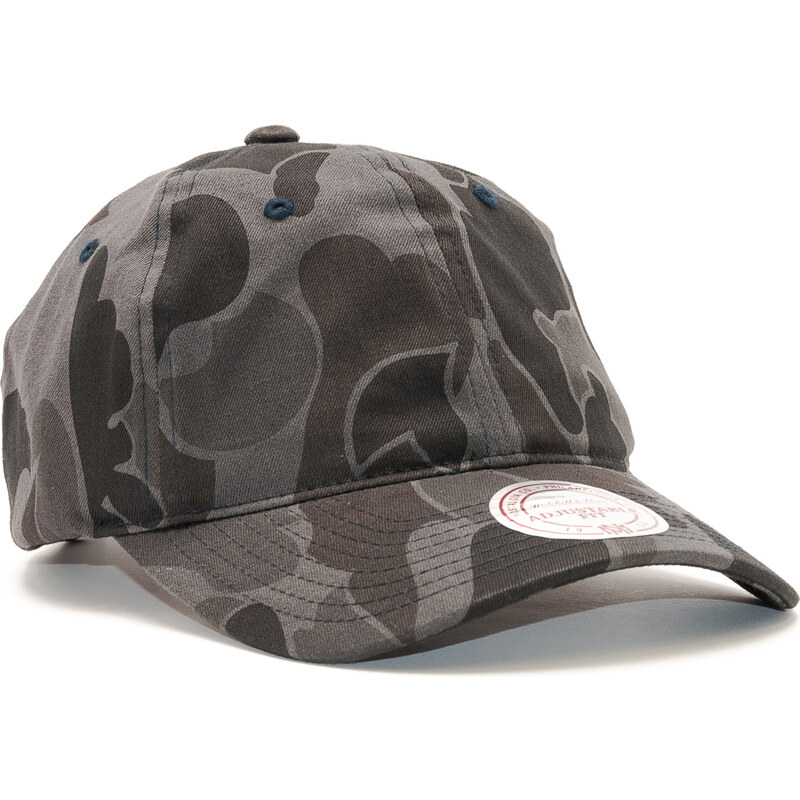 Kšiltovka Mitchell & Ness Camo Slouch Black Camo Strapback