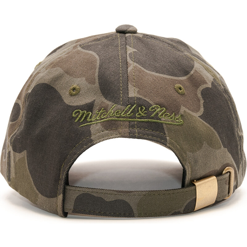 Kšiltovka Mitchell & Ness Camo Slouch Chicago Bulls Green Camo Strapback