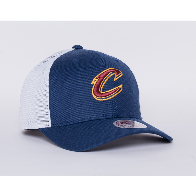Kšiltovka Mitchell & Ness Mesh Flex Trucker Cleveland Cavaliers Navy