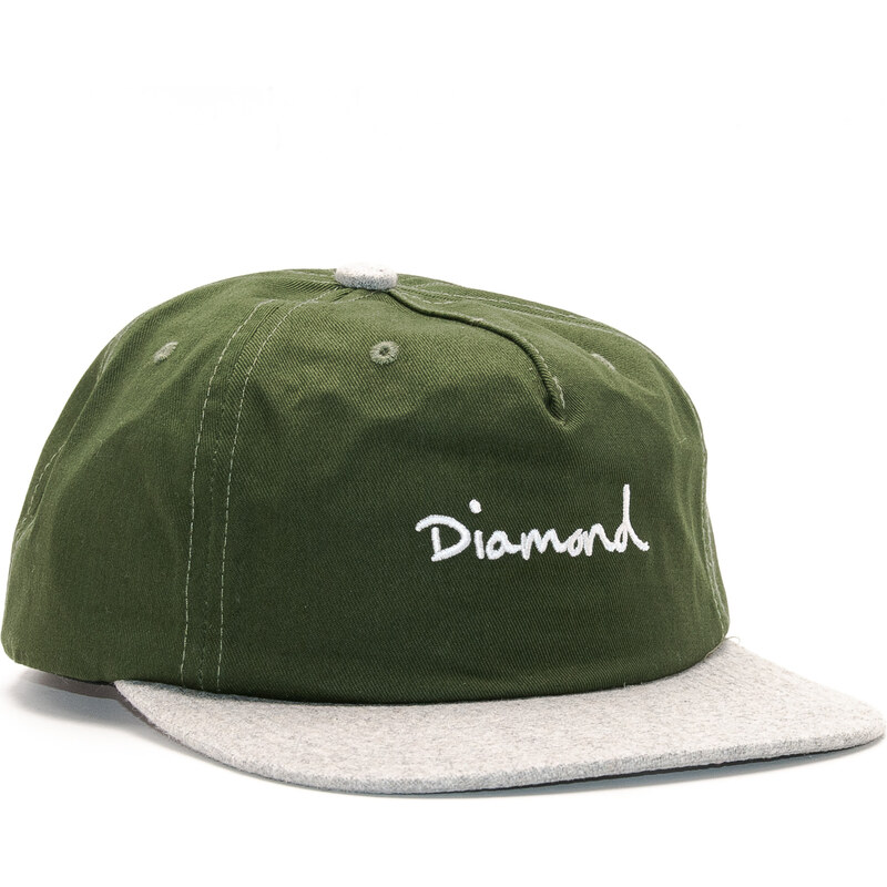 Kšiltovka Diamond Supply Co. Og Script Two Tone Olive Snapback