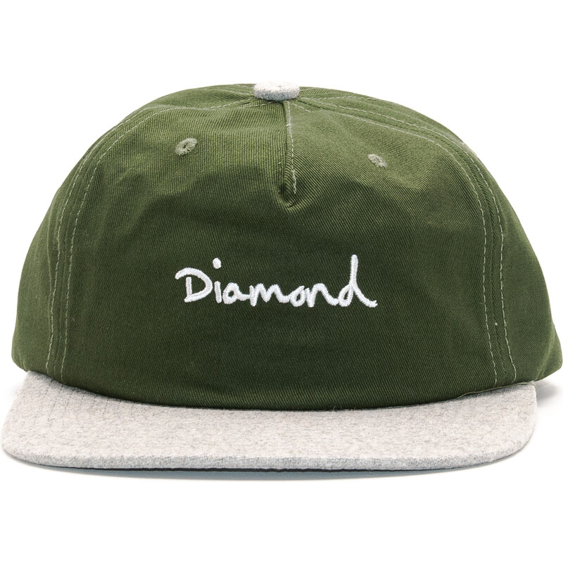 Kšiltovka Diamond Supply Co. Og Script Two Tone Olive Snapback