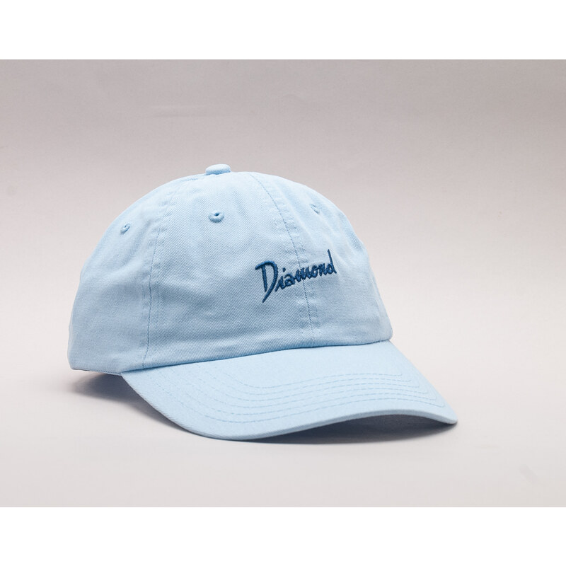 Kšiltovka Diamond Supply Co. Gulf Script Sports Cap Sp18 Powder Blue Strapback