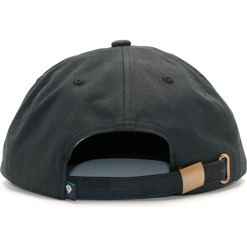 Kšiltovka Diamond Supply Co. Straight Flush Sp18 Unst Black Strapback