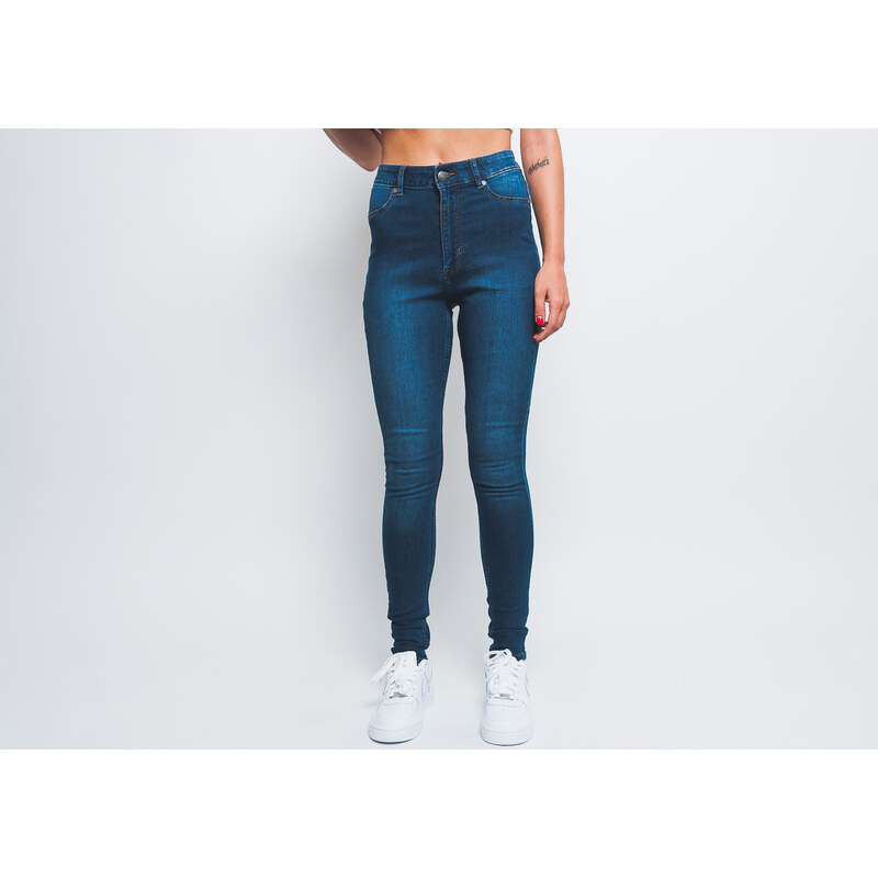 Dámské Kalhoty Cheap Monday High Spray Dim Blue 106186743