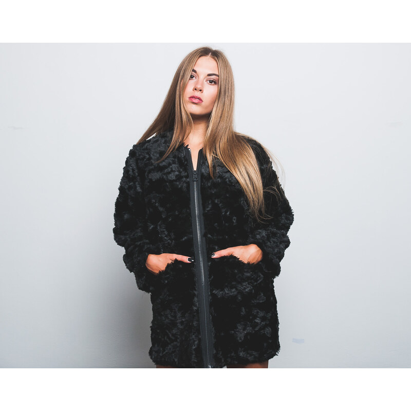 Dámská Zimní Bunda Cheap Monday Osten Coat Dark Grey 51851089