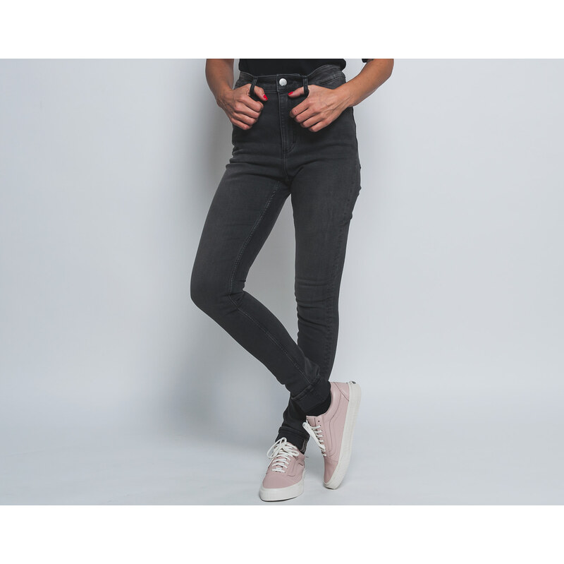 Dámské Kalhoty Cheap Monday High Skin Snap Arrow Black 106186744