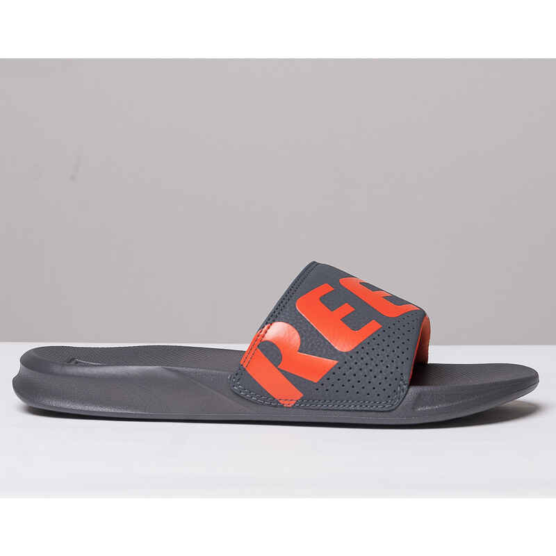 Pantofle pánské REEF One Slide Grey/Orange 51851176
