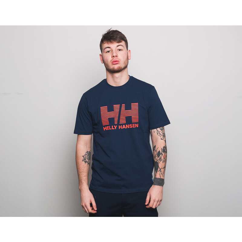 Triko Helly Hansen Crew T-Shirt Evening Blue 53157_689
