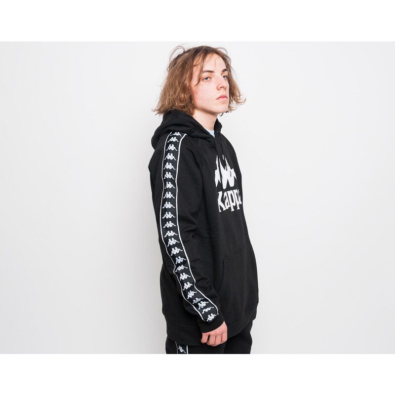 Mikina S Kapucí Kappa Authentic Hurtado Black 51851263