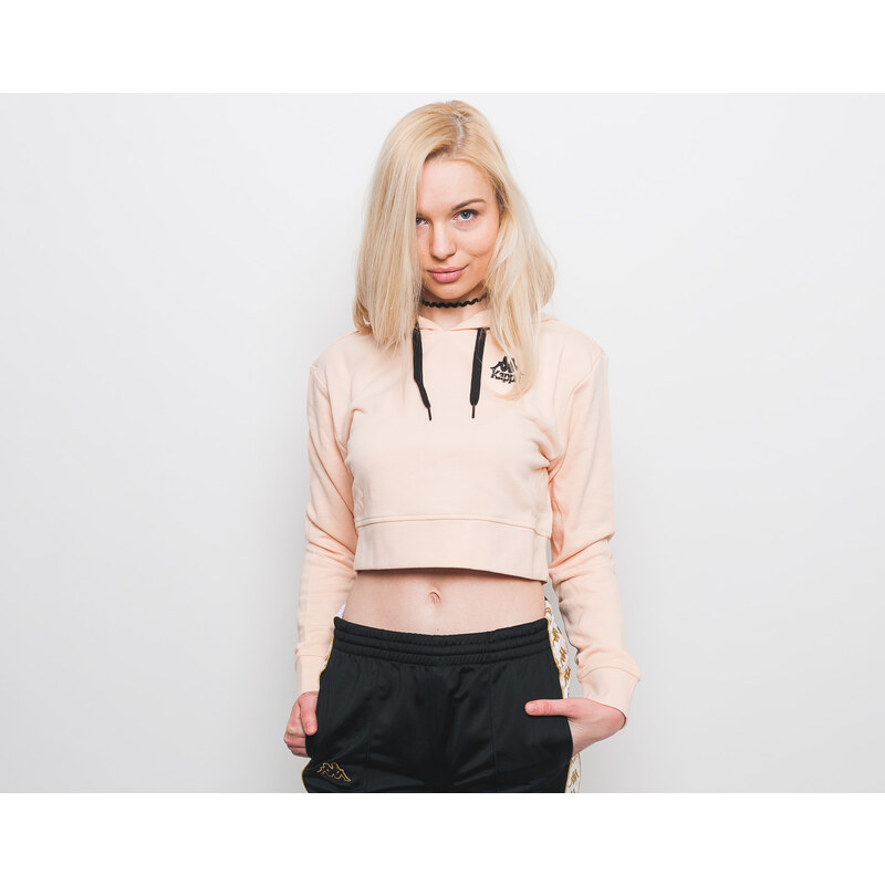 Dámská Mikina S Kapucí Kappa Authentic Zaly Pink Peach 51851264