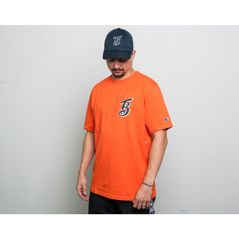 Triko Champion Tokyo Beams Crewneck T-Shirt Orange