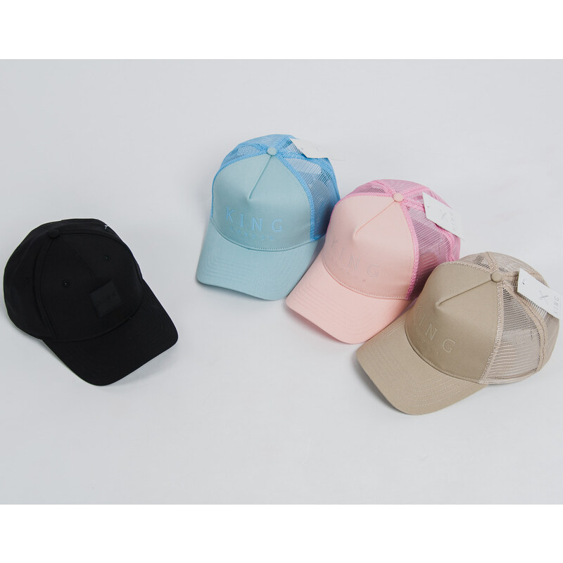 Kšiltovka King Apparel Poplar Trucker Blush Snapback