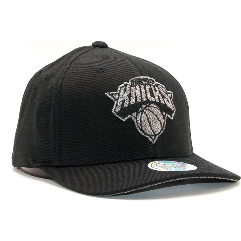 Kšiltovka Mitchell & Ness Melange Logo New York Knicks Black Snapback