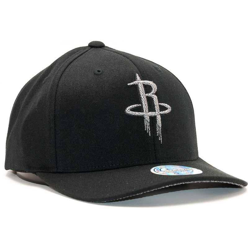 Kšiltovka Mitchell & Ness Melange Logo Houston Rockets Black