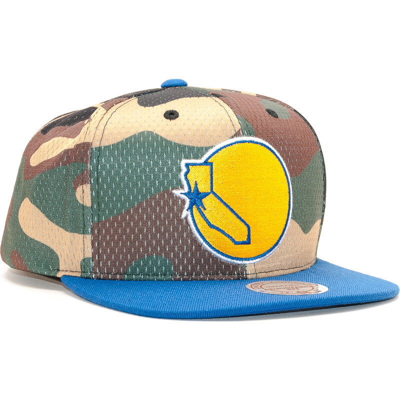 Kšiltovka Mitchell & Ness Golden State Warriors Woodland COVER