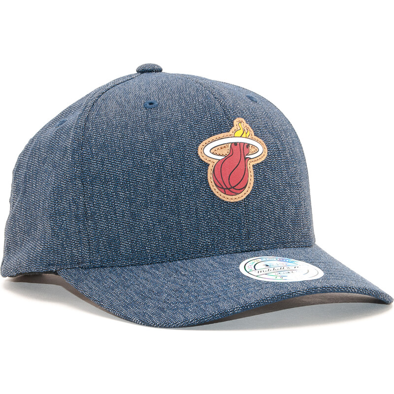Kšiltovka Mitchell & Ness Miami Heat Kraft Navy Snapback