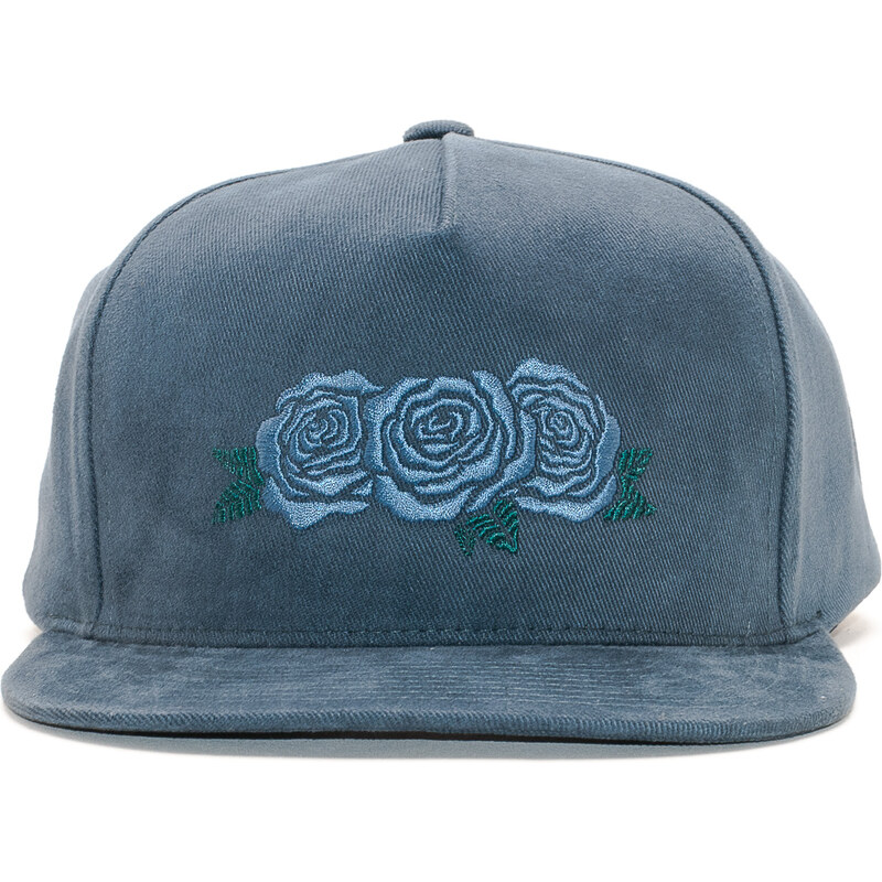 Kšiltovka HUF Triple Rose Mood Indigo Snapback