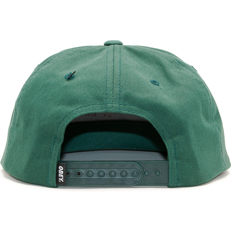 Kšiltovka OBEY Mission 6 Panel Forest Snapback