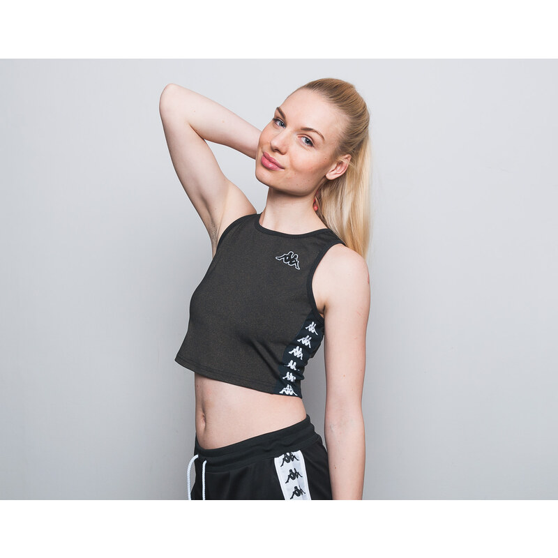 Dámské Triko Kappa Banda Atvan Black/Lurex Gold 51851505