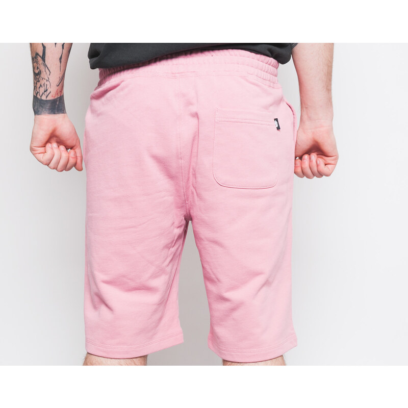 Kraťasy Stussy Stock Heavy French Terry Short Pink