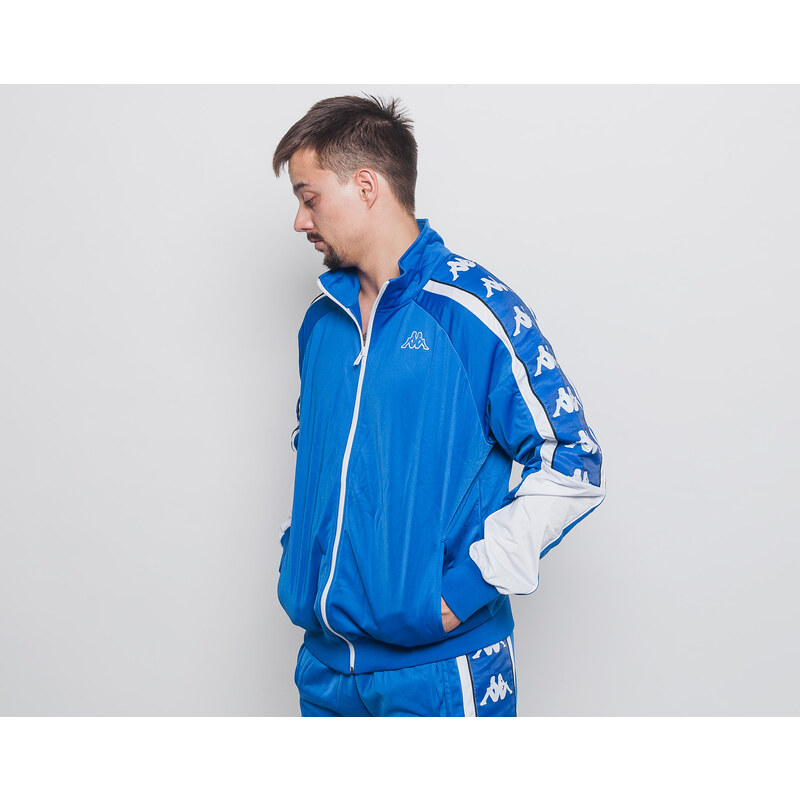 Mikina Kappa Banda 10 Ahran Blue Royal/White 3031QC0