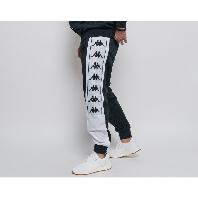 Tepláky Kappa Banda 10 Alen Black/White 3031IM0 51851583
