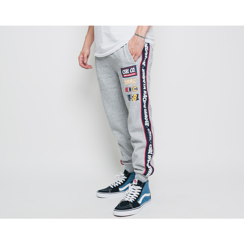Tepláky Cayler & Sons CSBL CTR Sweatpants Grey Heather/Navy 51851621