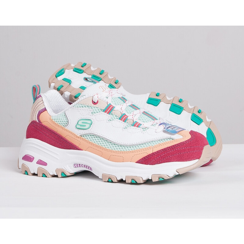 Dámské Boty Skechers D´Lites Second Chance WMLT 13146 White/Multi 51851733