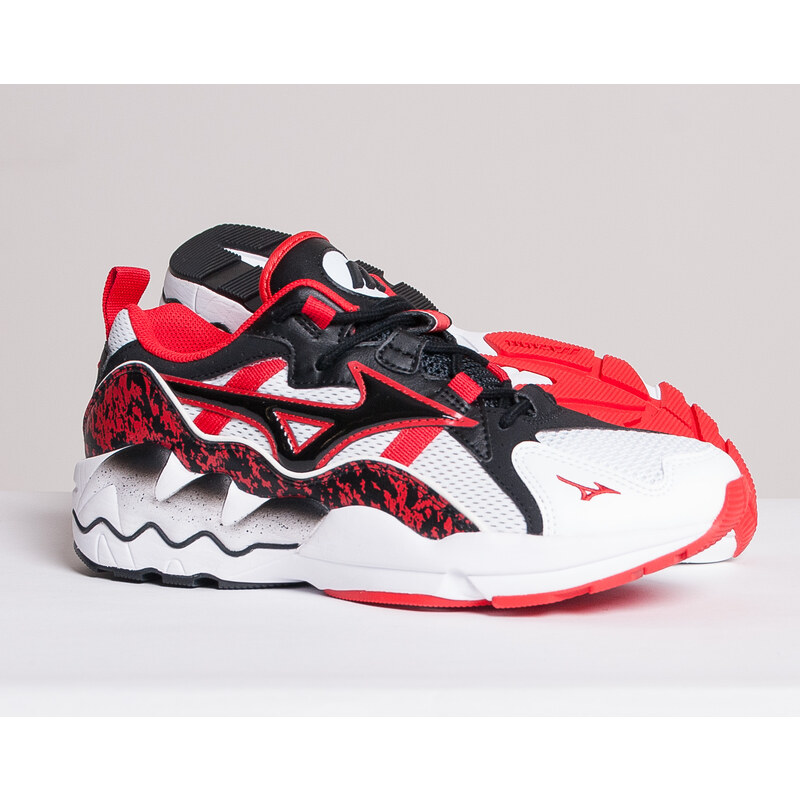 Boty Mizuno Wave Rider 1 White/Black/High Risk Red D1GA192509 51851803
