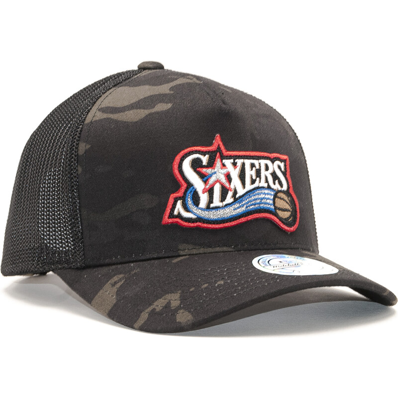 Kšiltovka Mitchell & Ness Philadelphia 76ers Multicam 293 Snapback