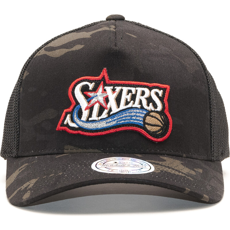 Kšiltovka Mitchell & Ness Philadelphia 76ers Multicam 293 Snapback