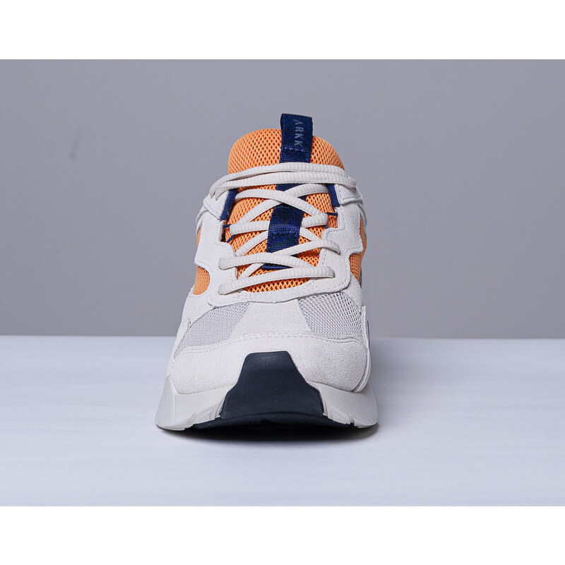 Dámské Boty ARKK Kanetyk Suede W13 Off White Blazing Orange EL3800-1118