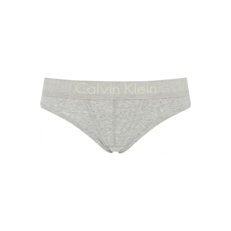 Dámská tanga Calvin Klein - body šedá