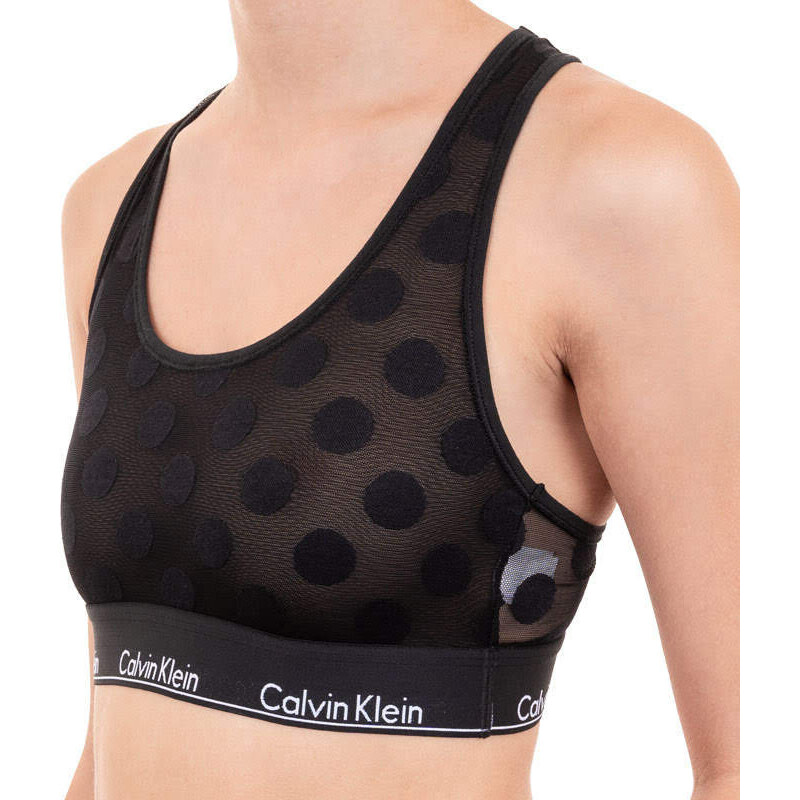 Dámská podprsenka QF5847E-6WA černá - Calvin Klein 74908263