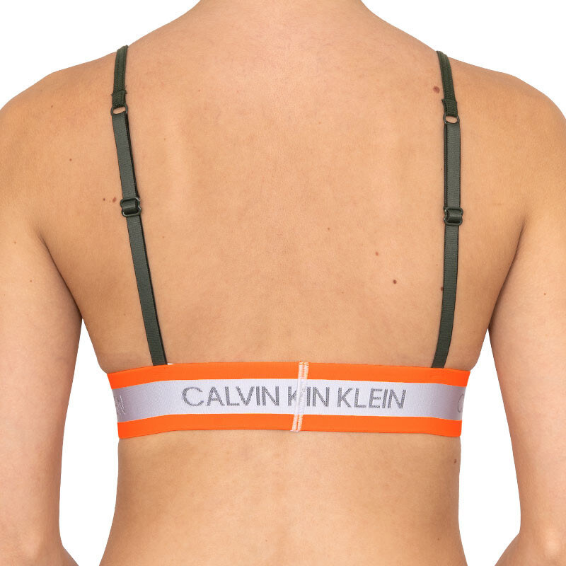 Podprsenka bez kostic QF5669E-FDX khaki - Calvin Klein