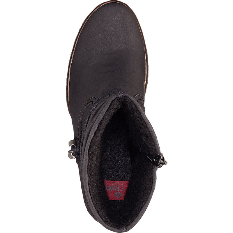 Dámská kotníková obuv RIEKER Y2591-01 černá