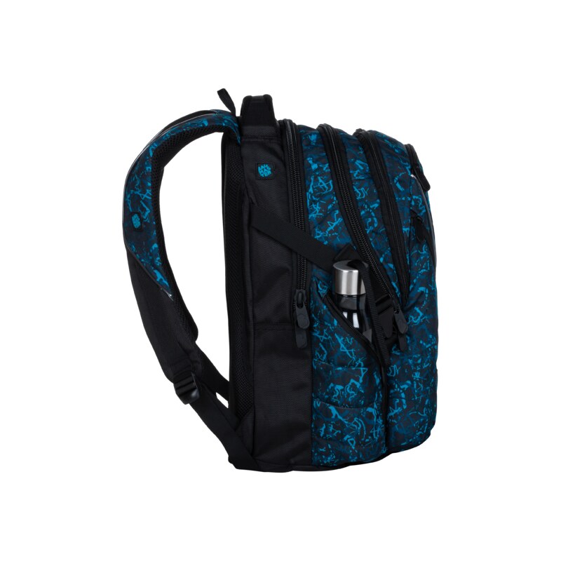 BAGMASTER Studentský batoh BAG 20 B - blue/black