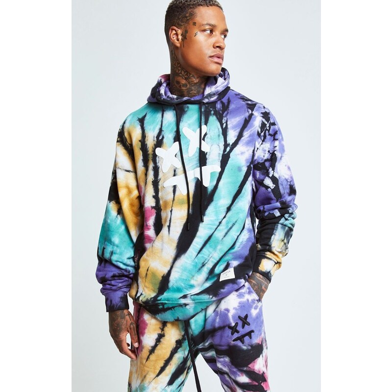 Sik Silk x Steve Aoki Overhead Hoodie GLAMI.cz