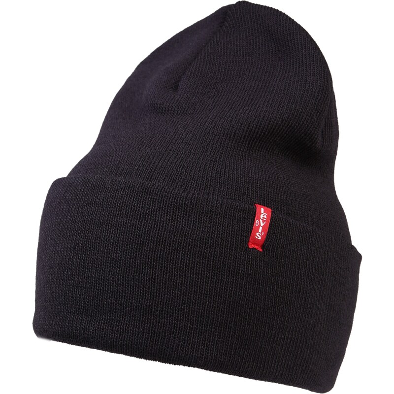 LEVIS  Čepice Slouchy noční modrá